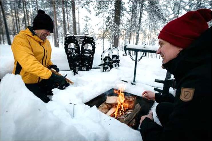 Yhdessä luontokeskus Haltian kanssa puisto mahdollistaa helposti saavutettavan kosketuksen Suomen