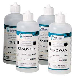 proteiineja, on syytä käyttää vahvempaa pesuainetta, kuten RENOVO X:ää tai pepsiiniä HCL-liuoksessa.