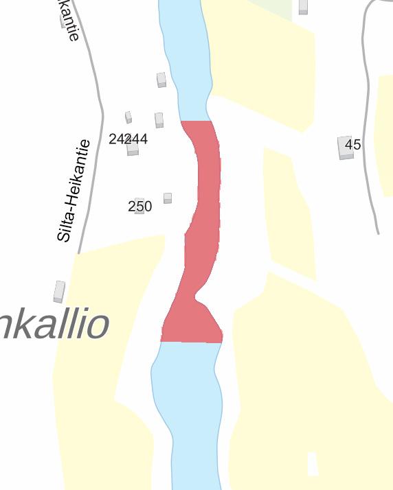 112 Niinikoski, Pornainen Niinikoski tulee merkitä virta-alueeksi kosken niskalta alasuvantoon asti siten, että myös kosken alapuolinen virta-alue kuuluu siihen