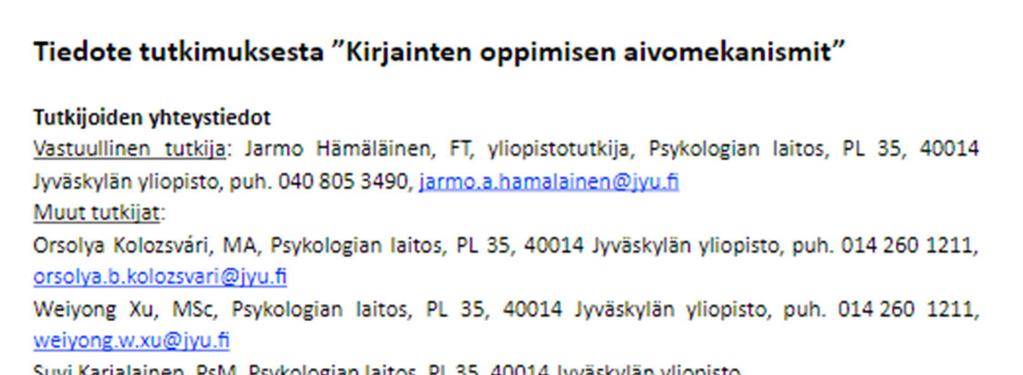 Liite 3: