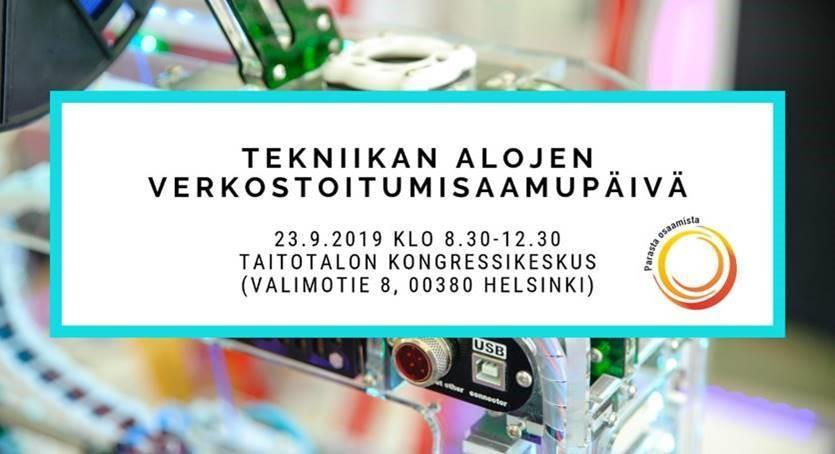 19 Tulevat tapahtumat Toimialakohtaiset verkostoitumispäivät Helsingissä Ilmoittaudu 19.9. mennessä! https://fi-fi.facebook.