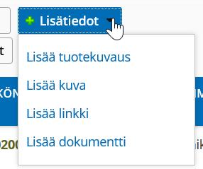 Tai voit tehdä kansioon keräämistäsi tuotteista kansion Omiin kansioihin. Kokeile rohkeasti eri toimintoja!