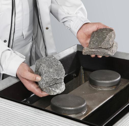 Eldning med full effekt kan skada en kall skorsten. Bastuaggregatets livslängd blir avsevärt kortare om den utsätts för saltvatten.