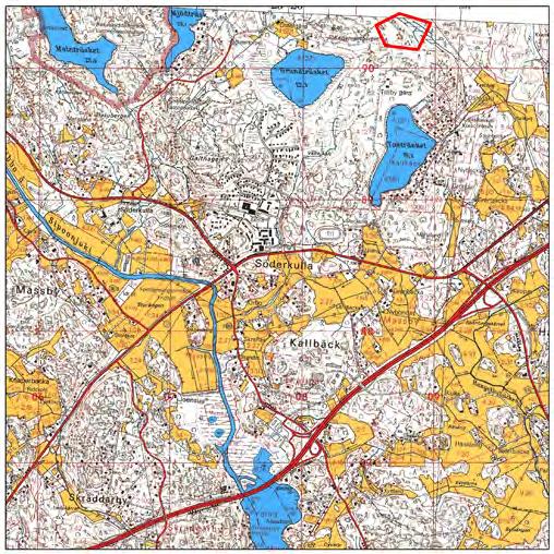 ympäristön rakentaminen keskittyi aina 1990-luvulle asti sen koillis- ja itäpuolelle.