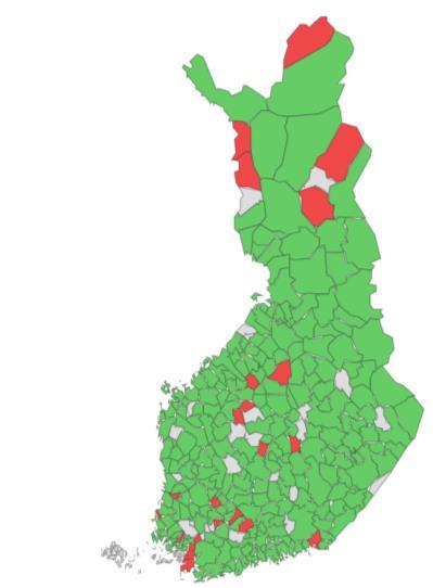 Miksi tehdään: YHDENMUKAISTAMINEN Lähes kaikissa kunnissa on tehty valtuuston hyväksymä kertomus Lähes kaikki alueet ja sairaanhoitopiirit ovat tehneet ensimmäiset alueelliset