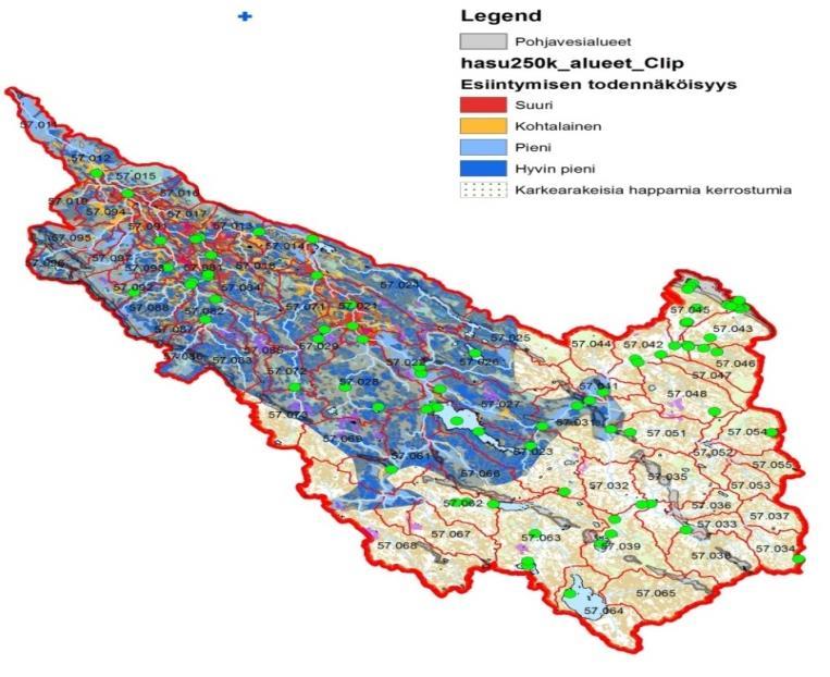 Siikajoki GIS data GIS data: -Acid sulphate soils -Land use classes