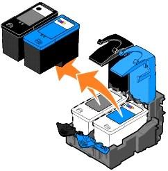 Voit tilata mustetta siirtymällä Dellin sivustoon osoitteeseen www.dell.com/supplies tai soittamalla. Lisätietoja puhelintilauksista on Omistajan oppaan kohdassa Tarvikkeiden tilaaminen.