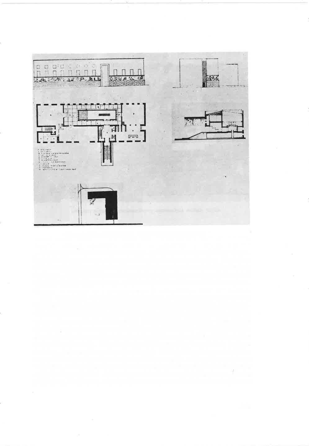....,... '". ~...,._..... ~.,, ~t i \1,1,-...,... A.,,.,ww.w. t Alvar Aallon ensimmäinen suunnitelma kirjastotaloksi Monumenttaalipaikan luominen p.o. paikkaan heräsi uudelleen eloon, kun päiväjärjestykseen tuli uuden kirjastotalon rakentaminen Viipuriin.