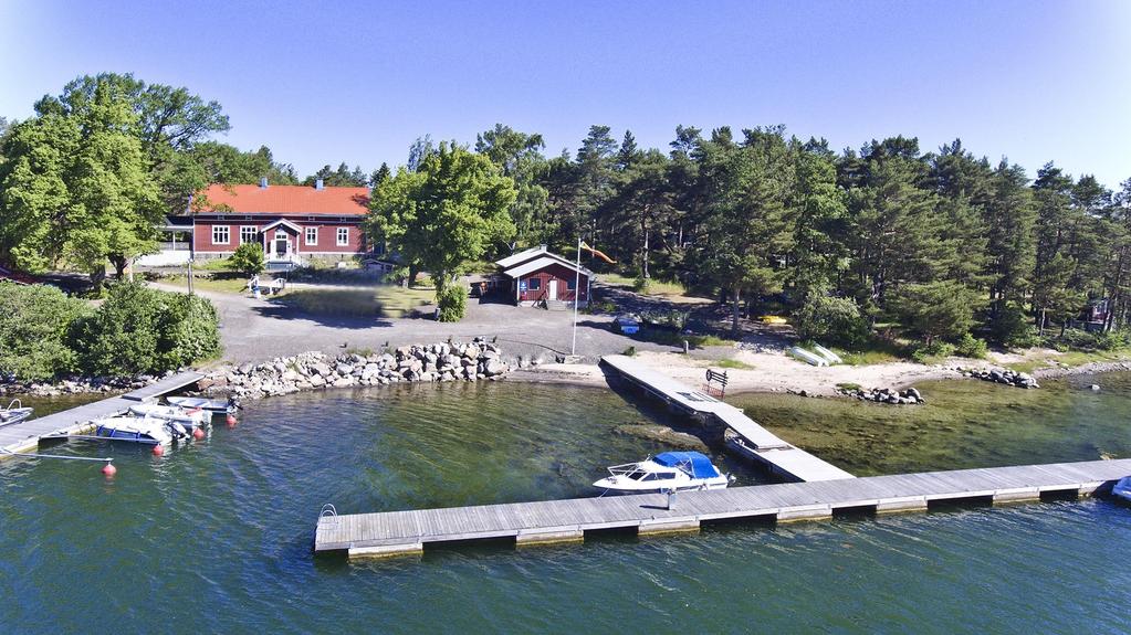 näköalat. Rumarstrands folkskola vid havet!