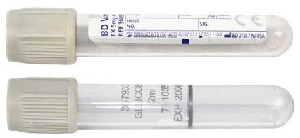 BD Vacutainer -sitraattiputki on kliinisesti testattu.
