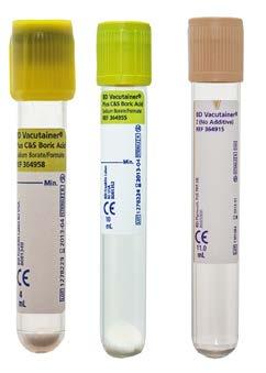 Väri laventelin sininen. Paksuus 0,07 mm, pituus 240 mm. AQL 1,5, CE-kategoria III (medical device class I).