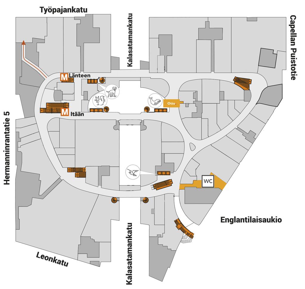 Ohjelmaa 2. kerroksessa la 21.9.