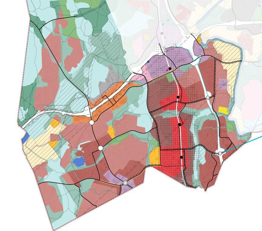 FCG SUUNNITTELU JA TEKNIIKKA OY Loppuraportti 9.9.2019 32 (47) 3.9 Vaikutukset suuralueittain 3.9.1 Myyrmäen suuralue Nykytilanne Myyrmäen suuralueella oli vuonna 2016 noin 22 810 työpaikkaa.