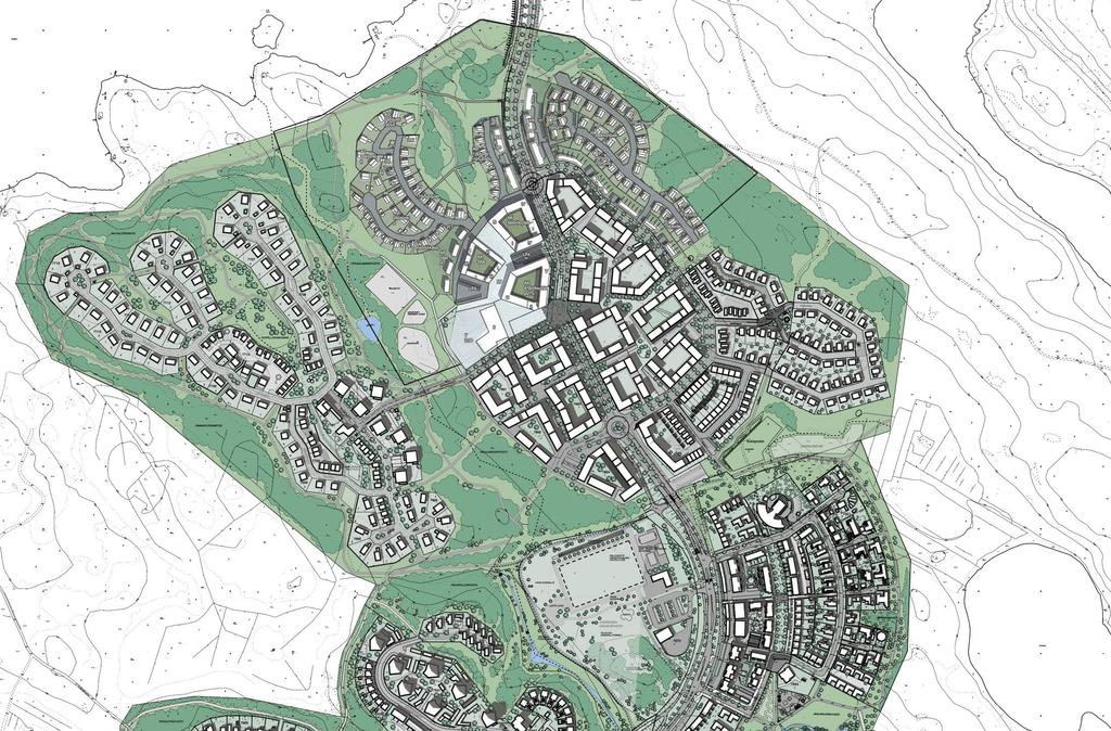 Isokuusi Tervaslammenpuisto Puukerrostalot puurunko- ja julkisivut Urbaanit