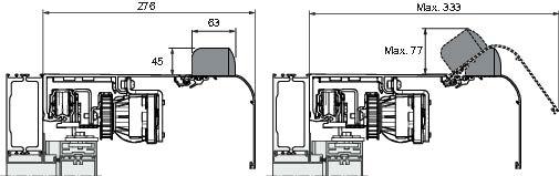 COH = DH = FFL = Kulkuaukon korkeus Oven