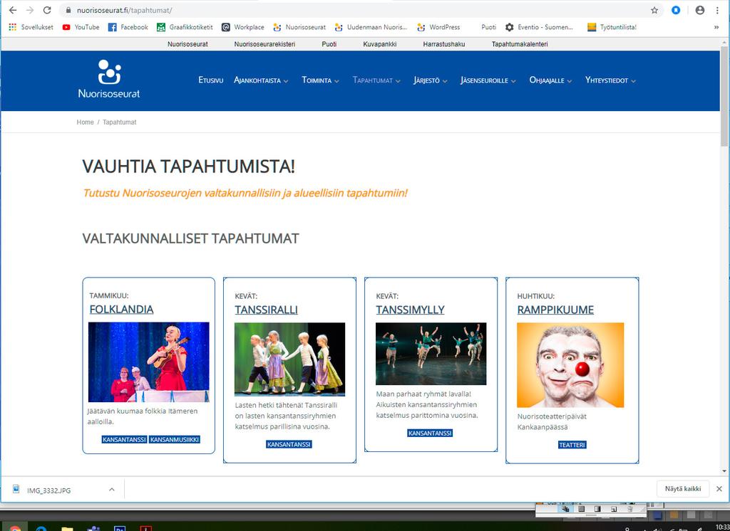TEATTERIKOULUTUSTA TARJOLLA Suomen Harrastajateatteriliitto tarjoaa teatterikoulutusta moneen eri tarpeeseen. Katso koulutuskalenteri tai tilaa oma koulutus www.shtl.fi.
