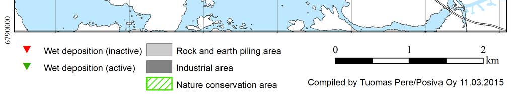 Each FIP plot (excluding FIP14, FIP15 and FIP16) consists of three square sub-plots (30 m x 30 m, total area 900 m 2 ) coded as OA1, OA2 and OA3.