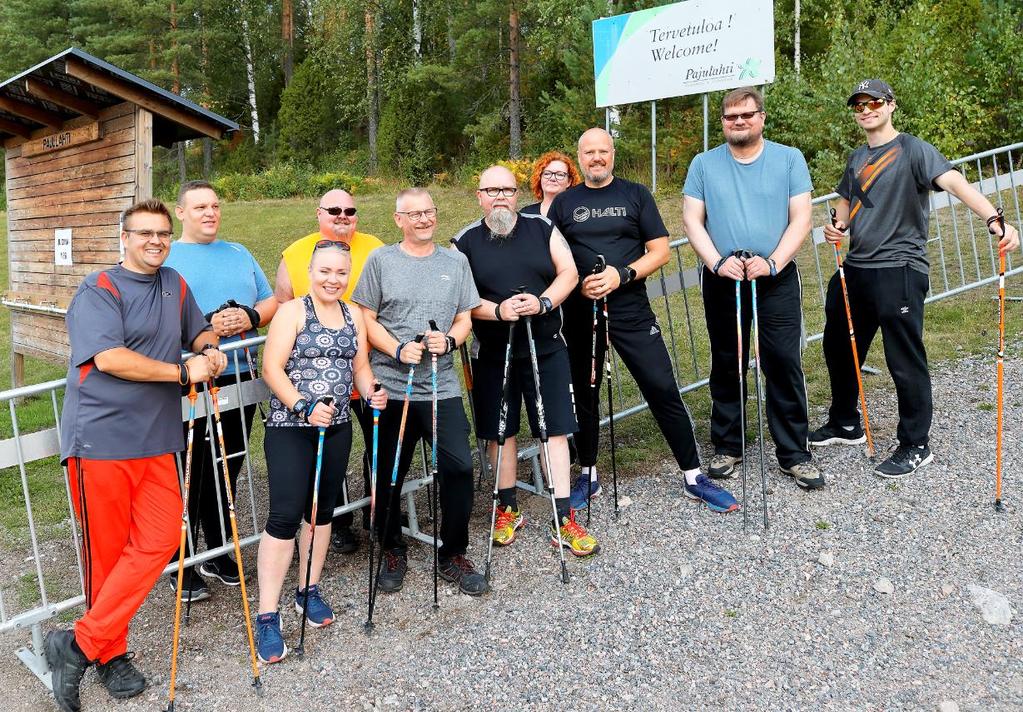 Liikkuva työpaikka 2019 10 osallistujaa (10+1), keski-ikä 45 v Tammikuu-elokuu 2019 (noin 7 kk) Liikuntaneuvonta Päijät-Hämeen liikunta ja urheilu, Reda Oulmane Liikuntaneuvontatapaamisia kaikkiaan