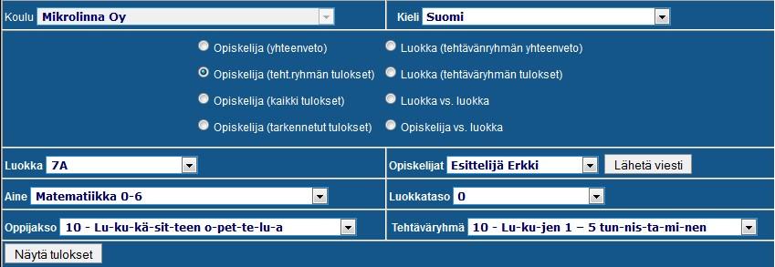 9 Ylläpitäjän opas 6.2 Luokan muokkaaminen Näpäyttämällä luokkalistan rivillä olevaa Muokkaa -valintaa pääset muuttamaan kyseisen rivin luokan tietoja.