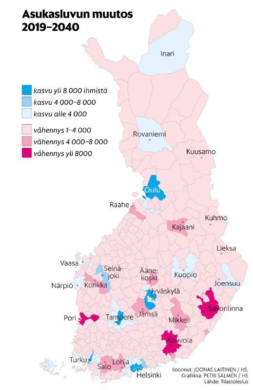 Tilanne syksyllä 2019 Talouden laskeva suhdanne Suomessa ja maailmalla heikentää näkymiä Kuntatalous 2019 tulee olemaan synkkä Epävarmuus