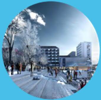 liikkumisympäristön ilme on esimerkillisen viihtyisä ja vetovoimainen ympäri vuoden.