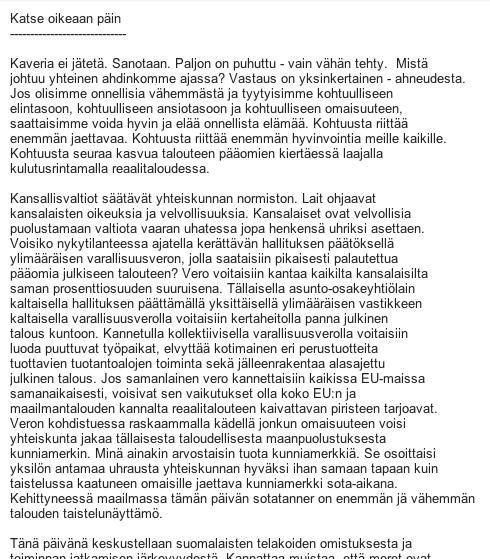 ILMOITUS TYÖVOIMAVIRANOMAISILLE