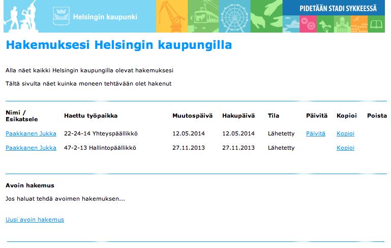 ILMOITUS TYÖVOIMAVIRANOMAISILLE