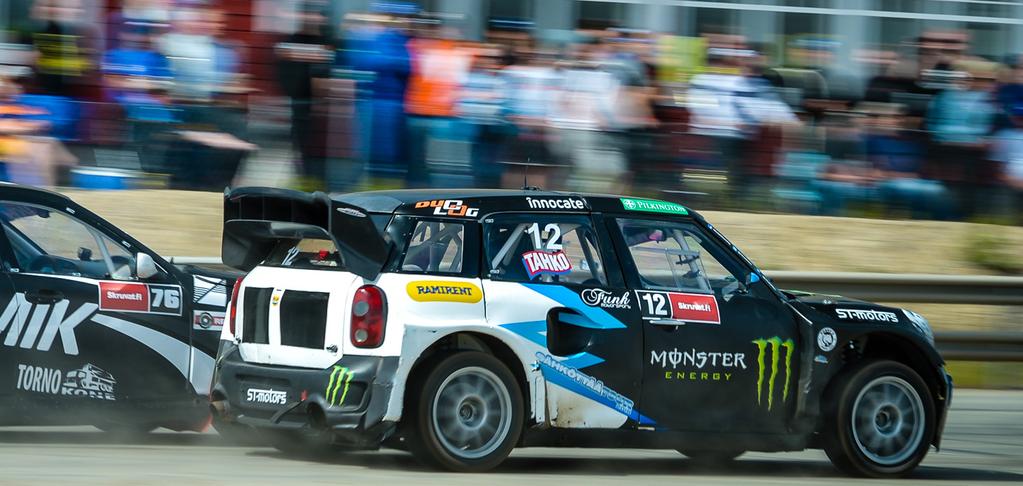 Kohti Botniaringia: Kausi kaartuu yli puolenvälin Rallicrossin SM-sarjan kauden toinen osakilpailu ajettiin 16. kesäkuuta Pesämäen moottoriradalla Honkajoella.