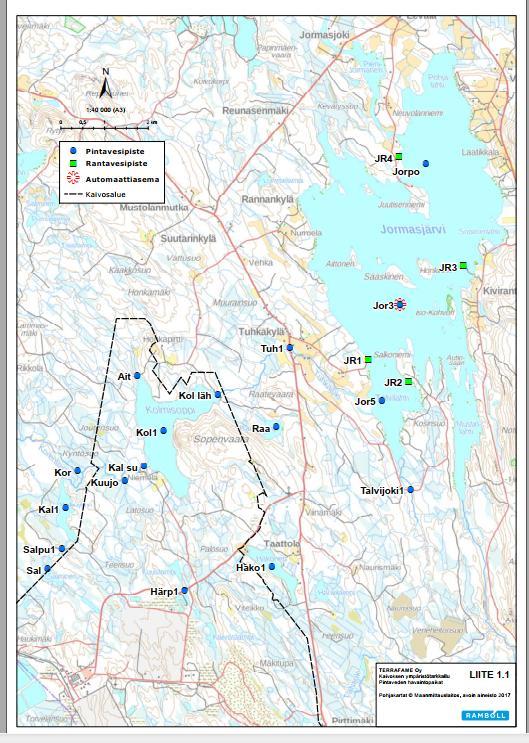 »Lähivesistöjen tilanne, Oulujoen vesistö 16