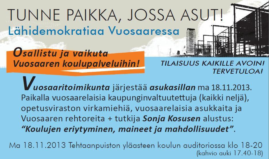 ASUKASILTA VUOSAAREN