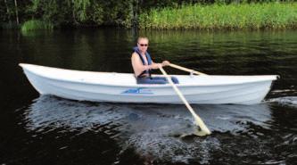 Turvallinen, uppoamaton vene mökki- ja
