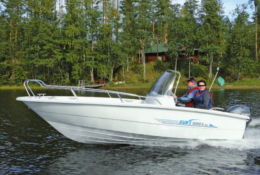 SADEVESITYHJENEVÄT OHJAUSPULPETTIVENEET 5050 SR Uno 50 HV 30 s 29 s 40 HV 28 s 27 s 5,08 m 2,08 m 360 kg KANTAVUUS 5