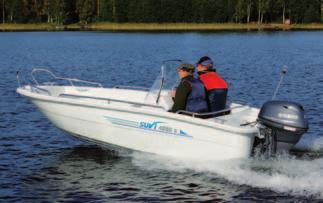 Päävirtakatkaisin Lukittavat säilytystilat 2 kpl Akkulaatikko Virran ulosotto 12 V Köysi/ankkuriboxi