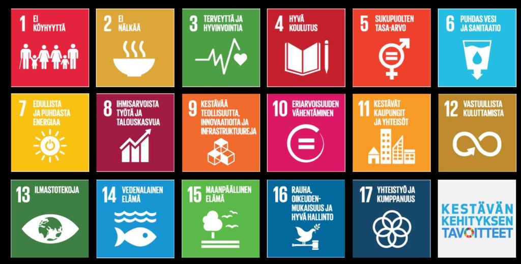 Vastuullisuus ja YK:n kestävän kehityksen tavoitteet FIBS