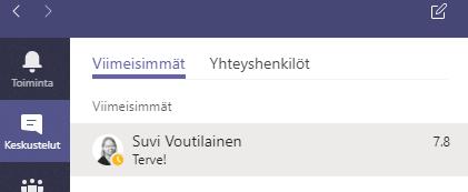 Harjoitus 2 yksityis- ja pienryhmäkeskustelu 1.