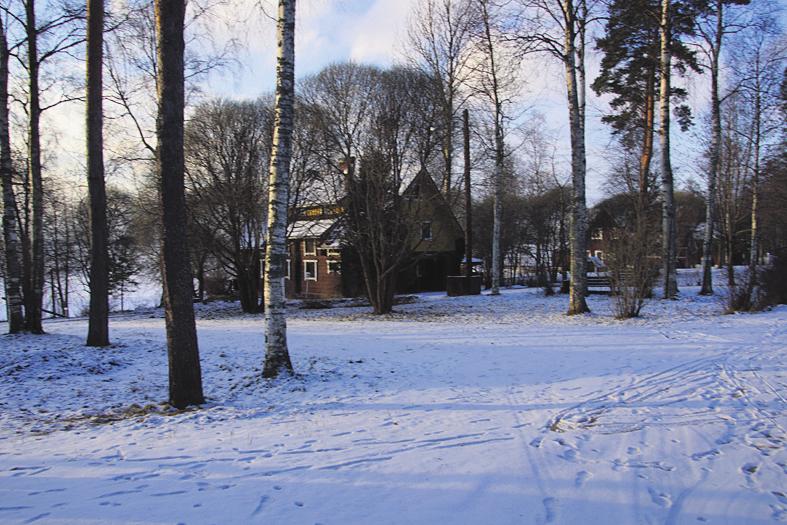 Väklaanii - miniä saunottajana Elettiin aikaa, kun ruis oli pääleipävilja Karjalassa. Kesantomaat olivat suuria.