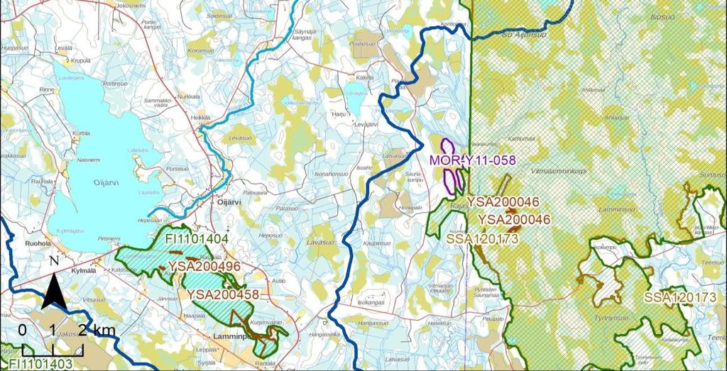 lähimmät Natura