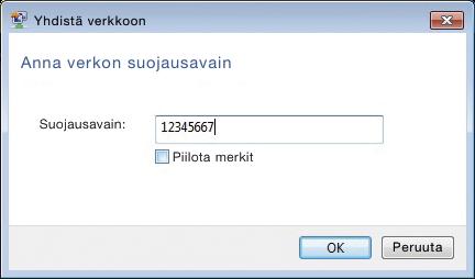 Laita ruksi kohtaan Yhdistä automaattisesti / Connect automatically ja paina Yhdistä / Connect. Huom!