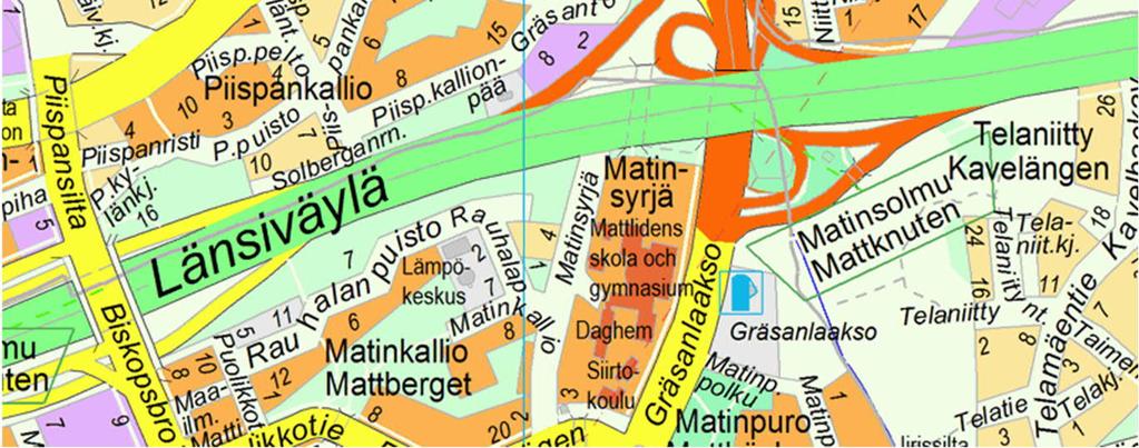 päivänä elokuuta 2016 muutettua Espoon kaupunkisuunnittelukeskuksessa laadittua asemakaavakarttaa, piirustusnumero 6953.