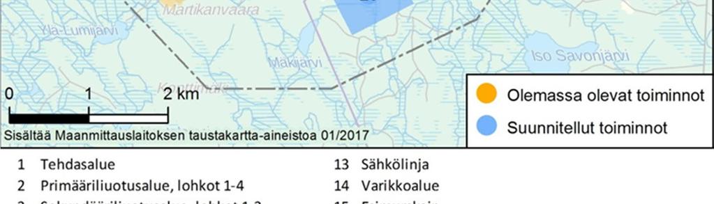myös uraanin talteenottolaitos,