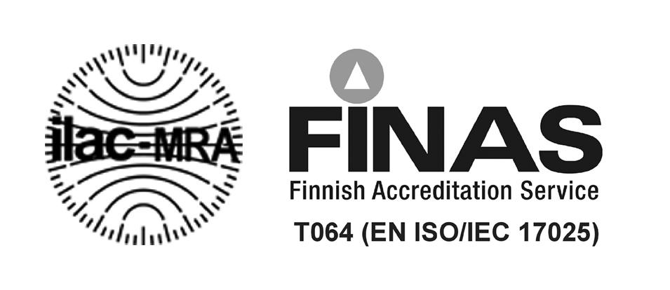 TESTAUSSELOSTE 21.8.2019 19-19323 #1 1 (2) Lounais-Suomen vesi- ja ympäristötutkimus Oy Telekatu 16 20360 TURKU Tilausnro 370224 (4LOU-SUO/TRE), saapunut 19.7.2019 NÄYTTEET Lab.