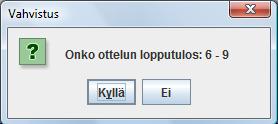 3. ERÄN LOPUSSA ÄLÄ KÄYTÄ KELLOA OTTELUN LOPPUUN, JOS TIEDÄT, ETTÄ PUUTTUU MAALEJA!