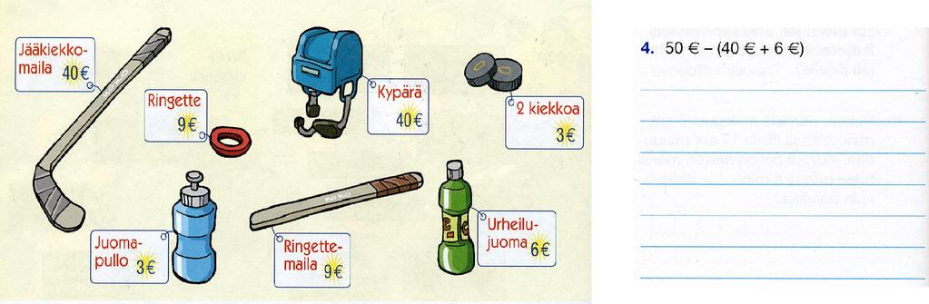 Ehkä juuri sen takia tehtävänannossa kehotetaan käyttämään lauseketta, vaikka sitä ei vielä tässä vaiheessa