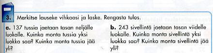 hänen tulee löytää numeerinen vastaus. LY tason tehtävistä vajaat 90 % on sievennystehtäviä (taulukko 8).