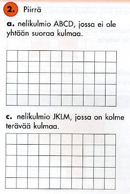 YS tason puoliavoin tehtävä (Asikainen ym. 2005, 197, tehtävä 2c).