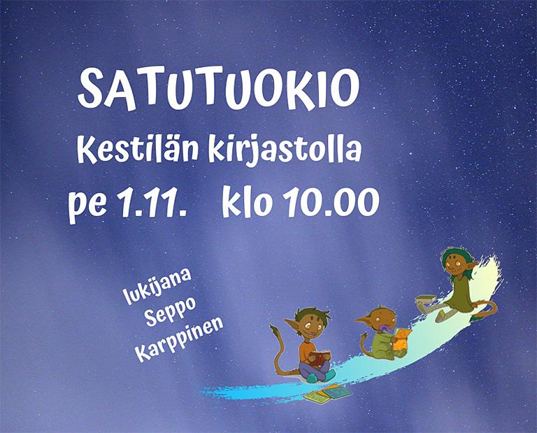 4 SIIKALATVA KUNTATIEDOTE 9/2019 PAA-AIKAVAPAA-AIKAVAPAA-AIKAVAPAA-AIKAVAPAA-AI YÖLEIRILLE RISTIRONKKELIIN 22.10 23.10.2019 Järjestämme syyslomaviikolla 3. 6.