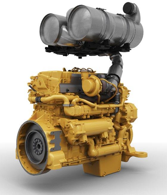 Neljä vaihdetta eteen ja neljä taakse, käyttöön kuin käyttöön. Cat C15 ACERT -moottori 986K:n kestävyyden ja tehokkuuden sydämenä sykkii Cat C15 ACERT -moottori.