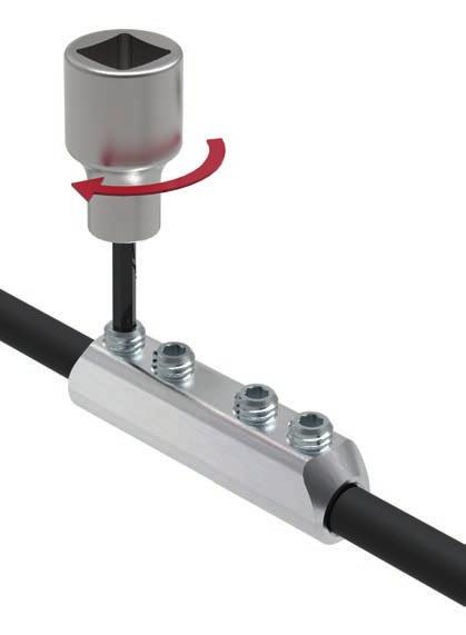 Käyttötarkoitus: 4-johtimisten <1 kv käyttöjännitteen kaapelien jatkaminen. Jatkokset soveltuvat esimerkiksi AXMK-liitoksiin.