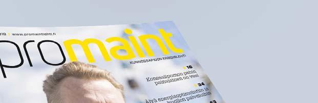 Samalla ilmeni, että yli puolet vastaajista kokee Promaint-lehden ja sen verkkosivujen muuttuneen viime vuosien aikana paljon parempaan suuntaan.