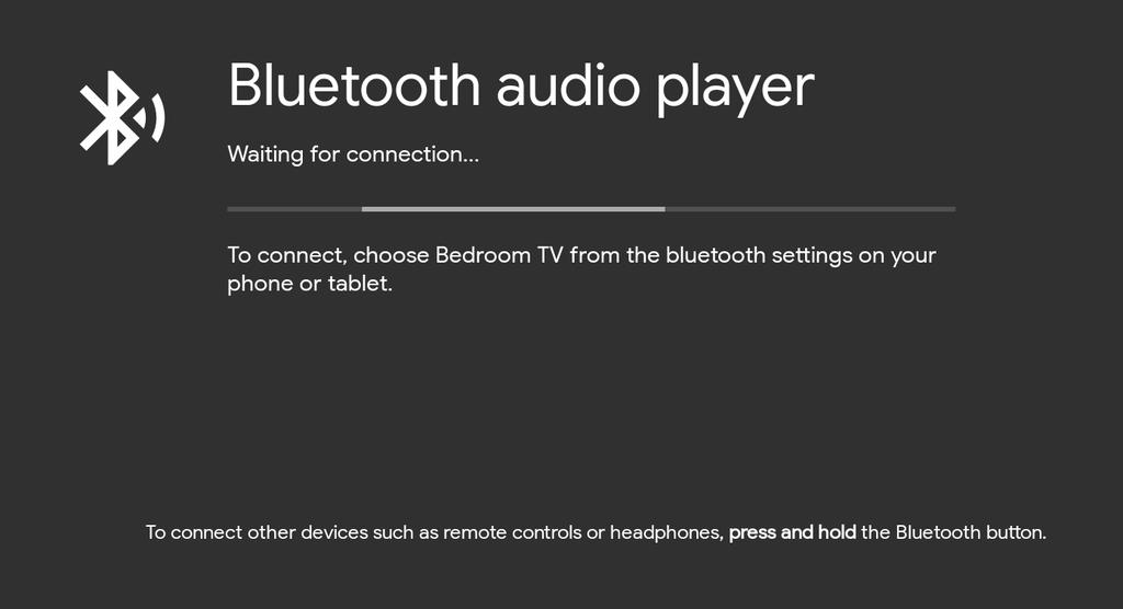 8.5 Toista musiikkia Bluetoothin avulla Voit yhdistää puhelimesi kolmella eri tavalla Bluetoothäänentoistoon. 1. Napauta Bluetooth-painiketta LINK BAR -laitteessa.